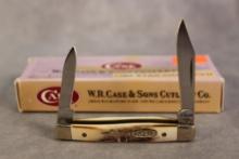 1999 CASE STAG SMALL 2 BLADE PEN KNIFE 5233 SS