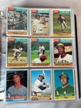 1976 Topps Baseball Complete Set - Nice Cards In A Binder