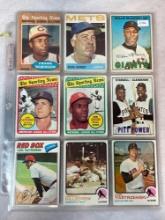 Lower Grade Vintage 54 Card Lot of Stars and HOFers