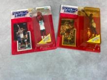 Shaquille O'Neal & Alonzo Mourning Rookie Starting Lineups - Excellent Condition