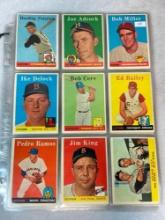 1958 Topps Baseball 50 Card Nice Lot EX-EXMT #322-309