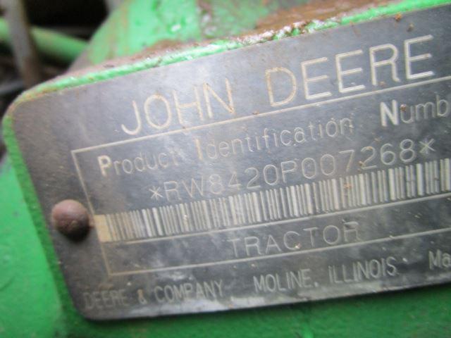 2002 John Deere 8420 Tractor