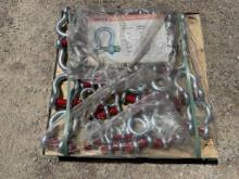 Pallet of New Screw Pin Anchor Shackles
