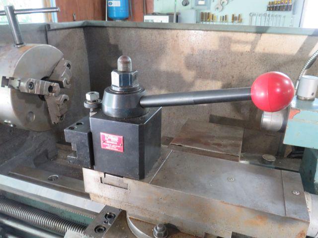 Enco Engine Lathe, 18” swing  x 60” bed Dorian SD 40ca tooling holder comes with a 3 jaw chuck, 1...