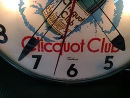 Telechron Inc. Clicquot Club Lighted Clock