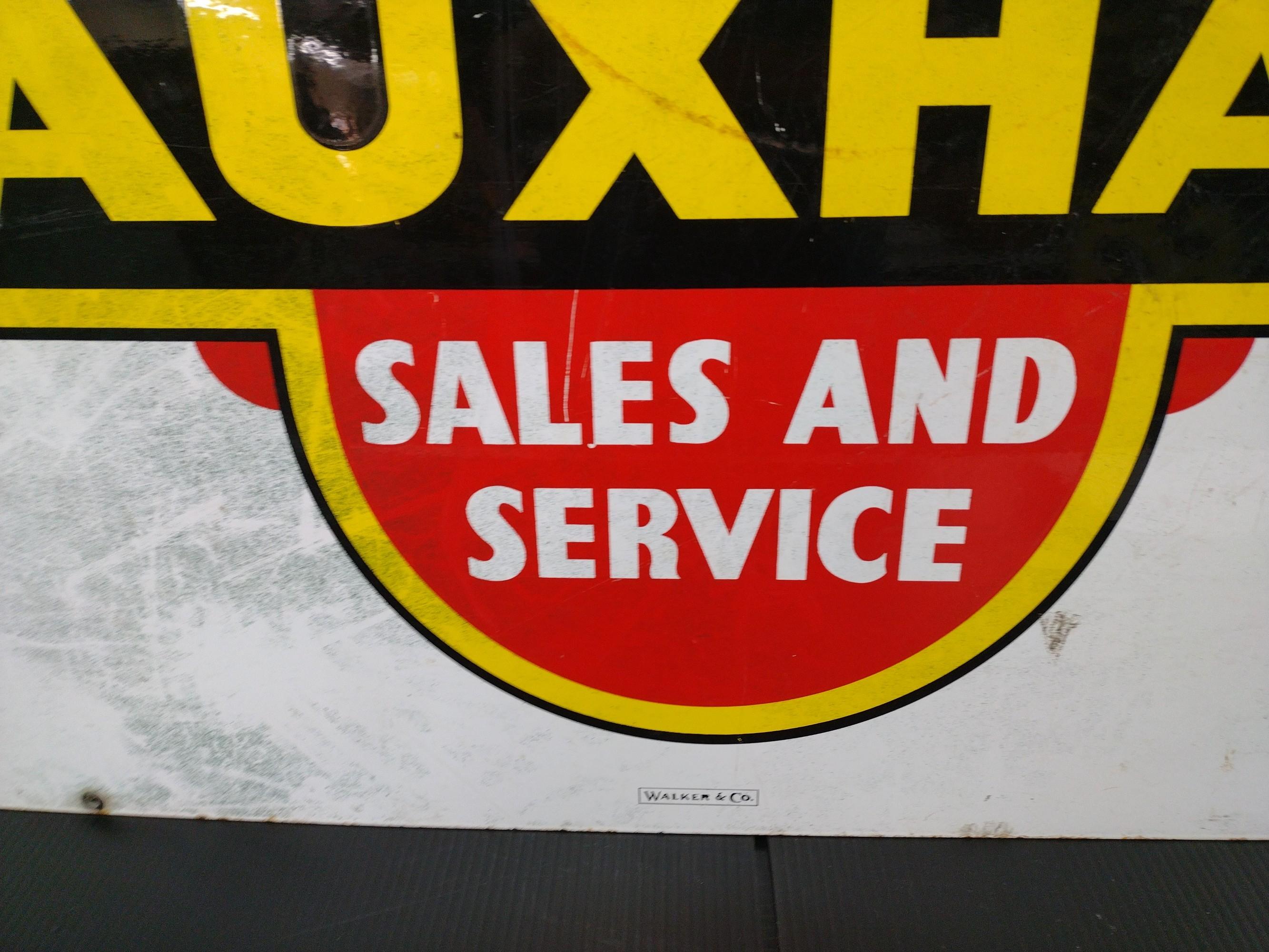 Original DSP Vauxhall Sales and Service Sign.