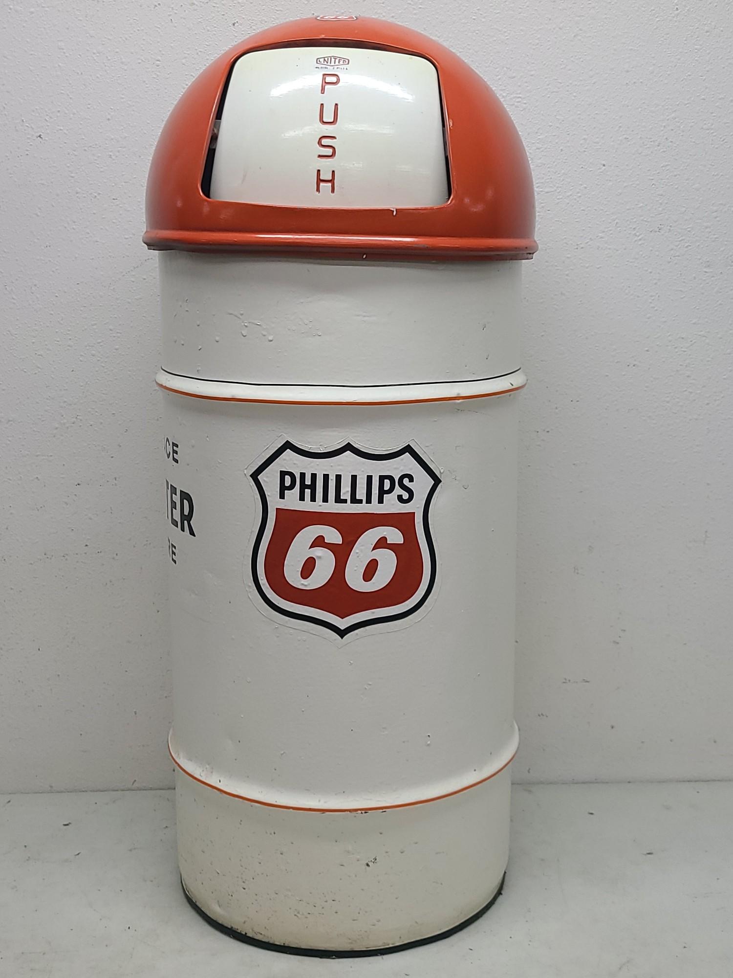 Phillips 66 Trash Can