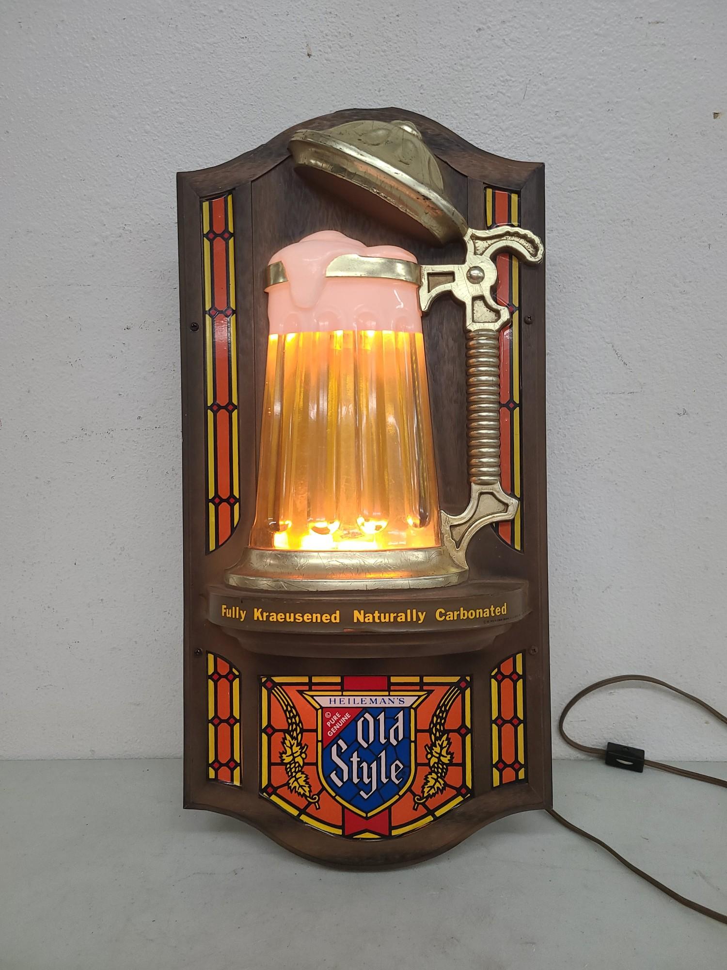 1976 Old Style Lighted Sign