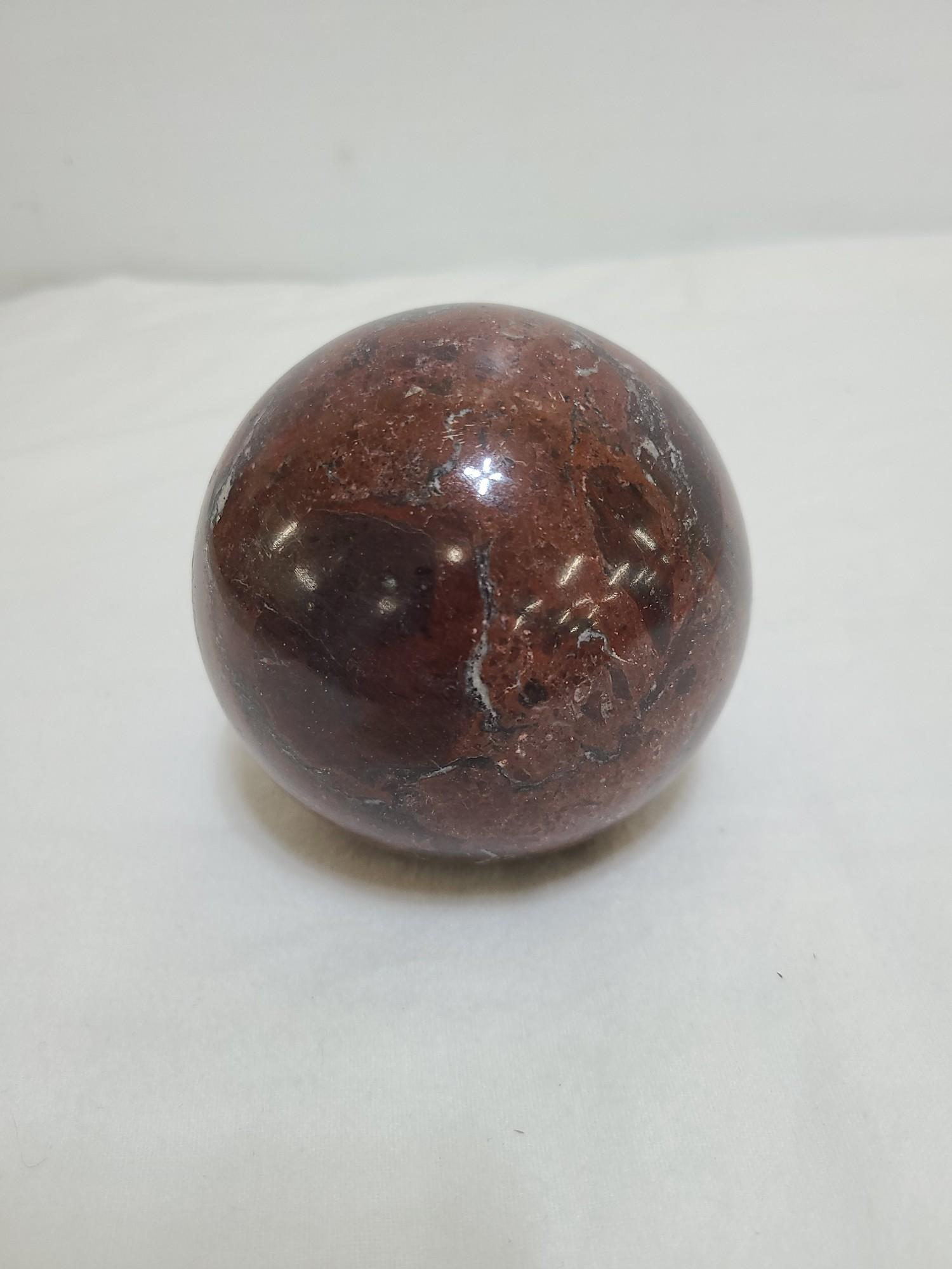4" Red Agate Sphere