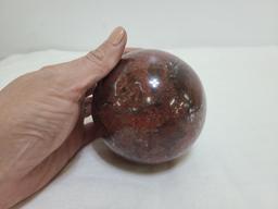 4" Red Agate Sphere