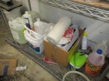 SHELF LOT-ASSORTED CLEANING MATERIALS