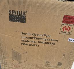 Seville Classics UltraHD Rolling Cabinet