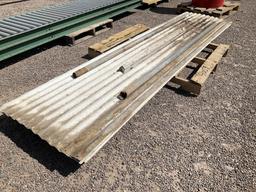 PALLET OF TIN ROOFING