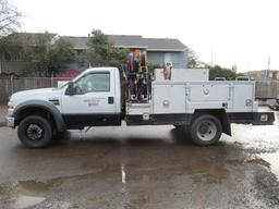 2008 FORD F-550 SERVICE TRUCK