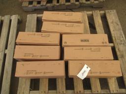 (8) BOXES OF HUTTING-GRIP 2'' SPIRAL SHANK DECK/FENCE NAILS