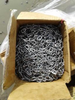 Box of 100' Galvanized Steel Chain