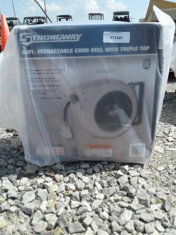 Strongway 65' Retractable Electric Cord Reel