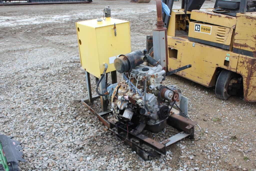 T&L Pivot Hydraulic Pump w/ Isuzu Power Unit