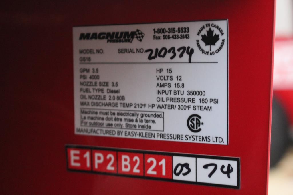 Unused EZ Clean Magnum 4000 Steam Cleaner