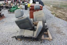 (2) Ford F350 Seats & (1) Center Console