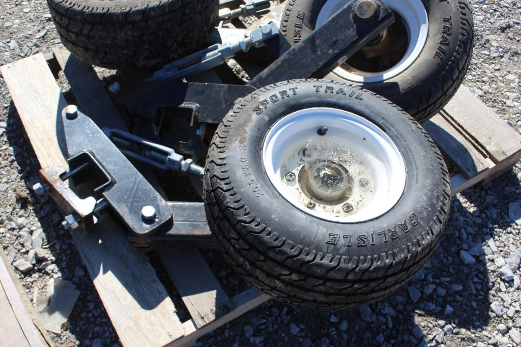 (6) Sets Gauge Wheels w/ Tires / Rims
