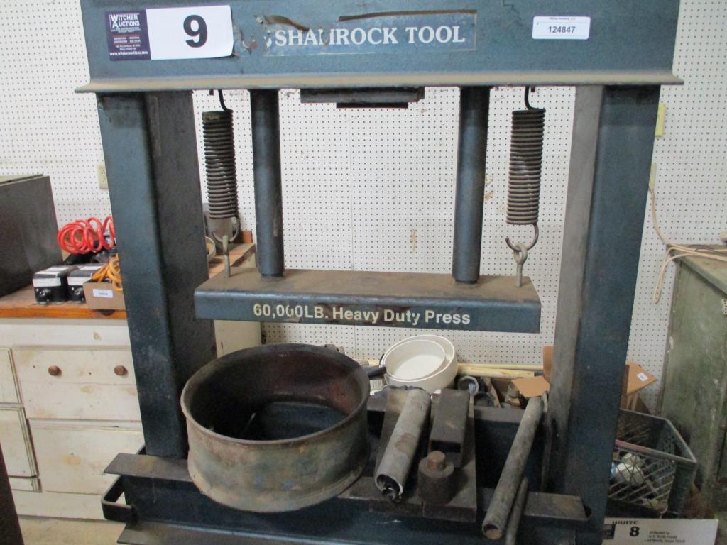 Shamrock Tool 60,000lb Press