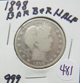 1898- Baber Half Dollar