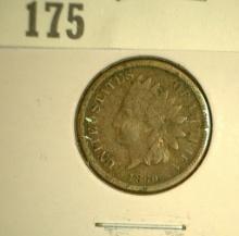 1860 U.S. Indian Head Cent, Good.