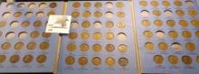 67-Coins 1909-1940 Lincoln Cent Whitman Coin Folder including 1912D, 13D, 15D, 31D, 32D & 33D