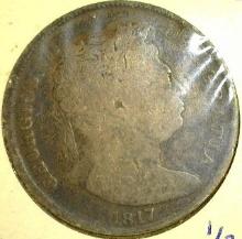 1817 Great Britain Silver Half Crown.