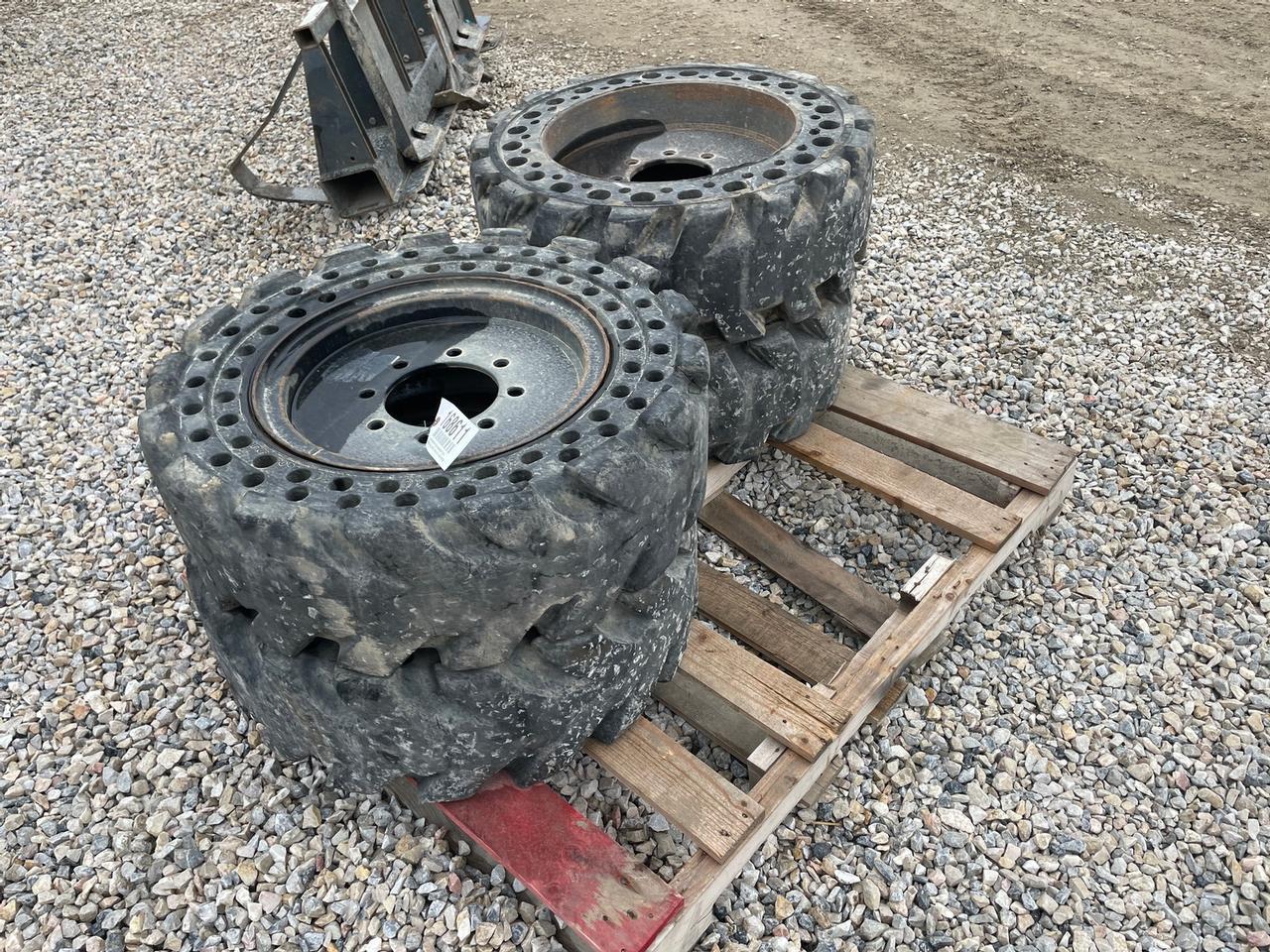 30x10-16 Solid Skid Steer Tires