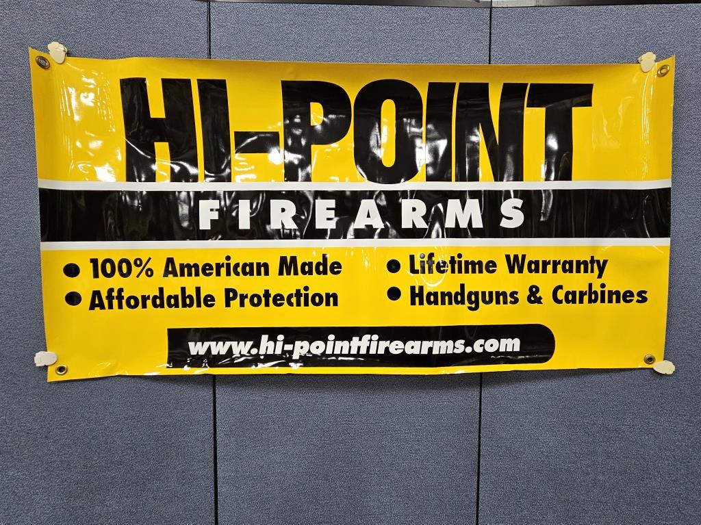 Hi-Point & Flextone Gun Dealer Vinyl Wall Banners