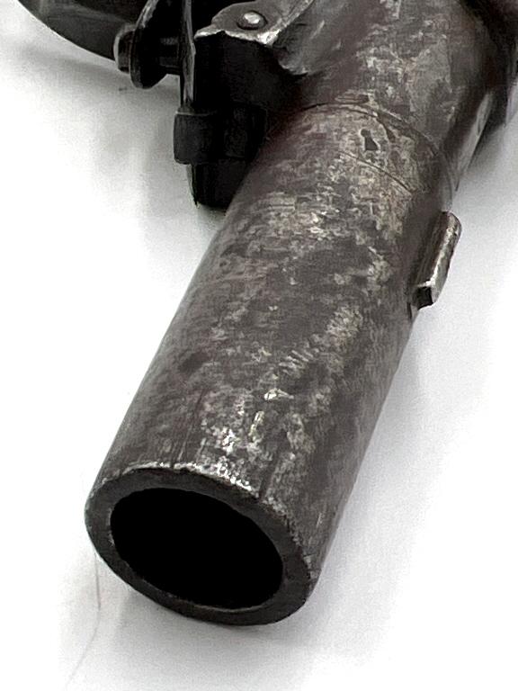 Antique Flintlock Pocket Pistol by Brasher