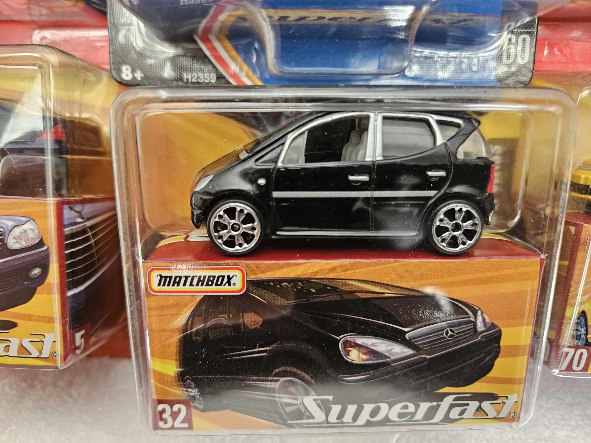 9 MATCHBOX SUPERFAST IN BLISTERPACKS WITH BOX