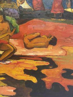 OIL ON CANVAS IN THE STYLE OF GAUGUIN