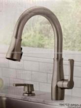 Delta Owendale pull down kitchen faucet in stainless finish