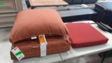 Lot of (3) Outdoor Lounge Cushions*DAMAGE*