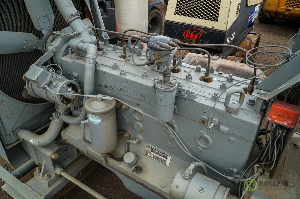 Kato Skid Mounted Generator, 50KW, 6-Cylinder Gas or Natural Gas Engine, 3-Phase