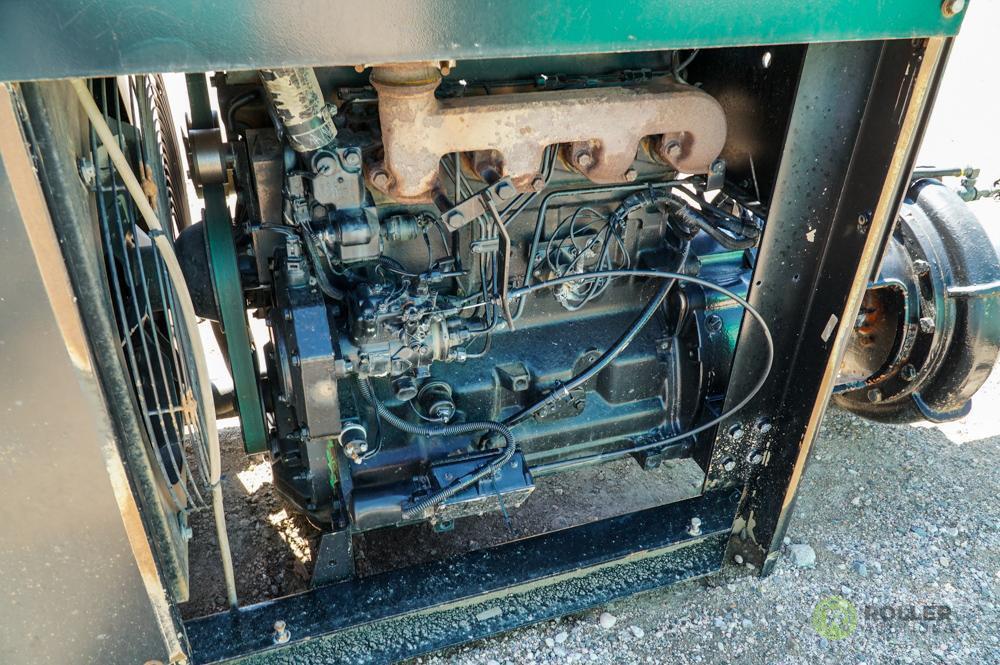 John Deere 4-Cylinder Diesel Engine, with Berkeley Pump, Hour Meter Reads: 2635, County Unit