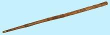 Nautical Motif Carved Wood Walking Stick (KDW)