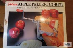 apple peeler and grinder