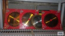 New and used saw blades