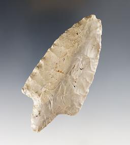 3 9/16” Hidden Valley - Permian Chert. Found by Michael Wolfe in Montgomery Co., Kansas.