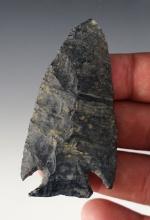 Thin and well made 2 7/8" Ohio Intrusive Mound made from Coshocton Flint.