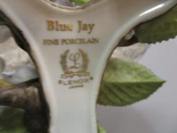 Vintage "Blue Jay" Fine Porcelain Bird Figurine 4 1/2"