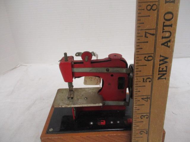Red Sewing Machine