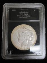 Peace Silver Dollar- 1935