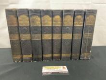 Vintage Intra War Period 1928 Times Encyclopedia & Gazetteer, Full 8 volume set