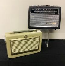 RCA Victor Radio - 8"x2½"x6";     Masterwork Galaxy Radio - 8"x3"x6"