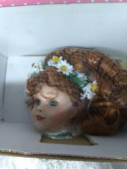 Treasury Collection Porcelain Doll-Shannon's Blarney Stone